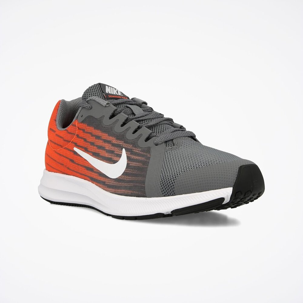 Nike Women's Gray Orange Downshifter 8 Hyper Mesh Athletic Running Shoes‎ Size 6